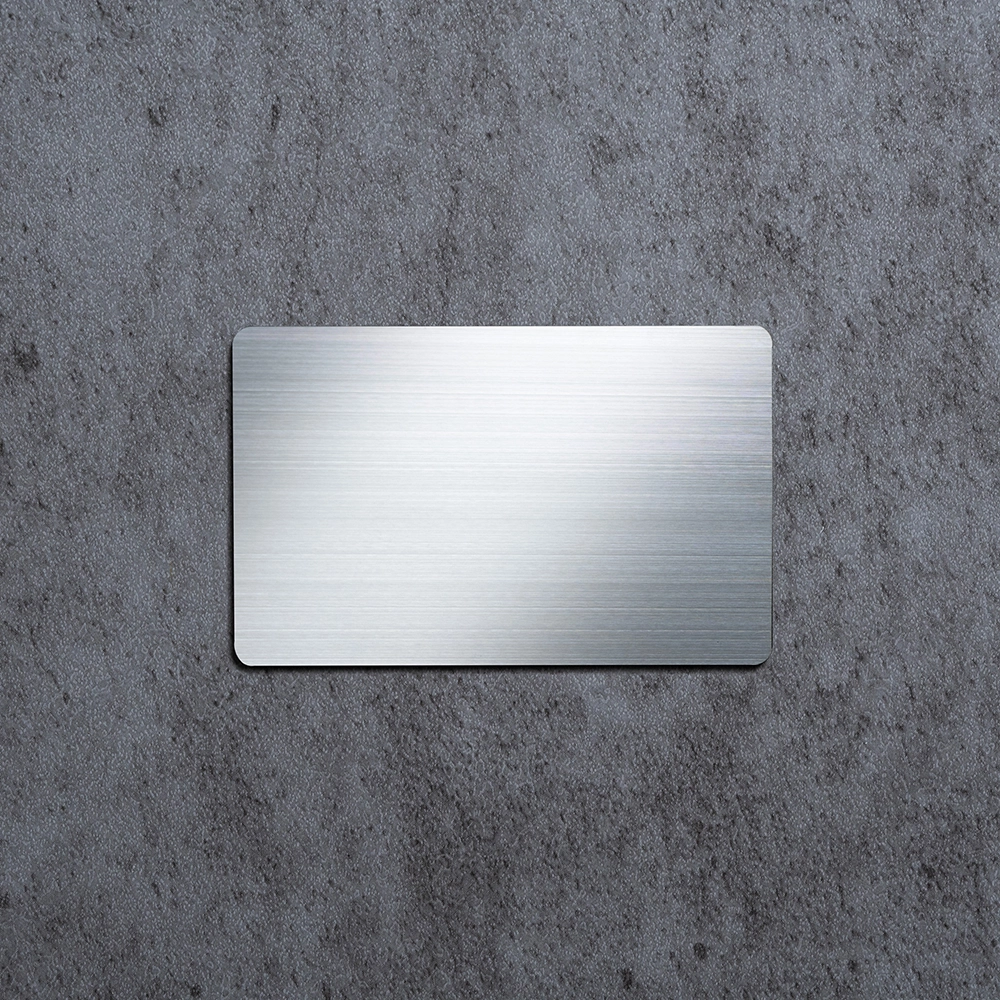 silver card